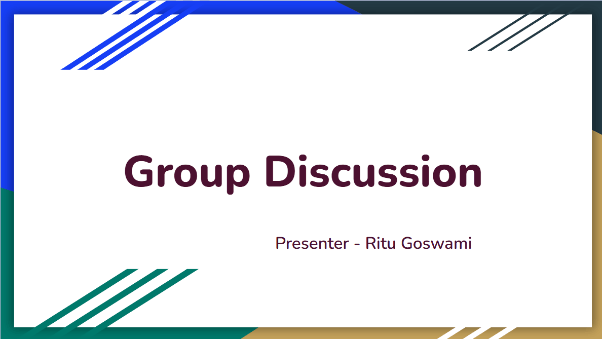 Art of Group Discussion
